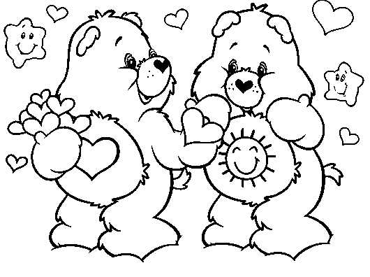 Care Bear Coloring Pages 3