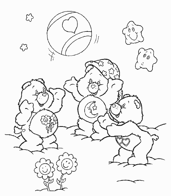 Care Bear Coloring Pages 5