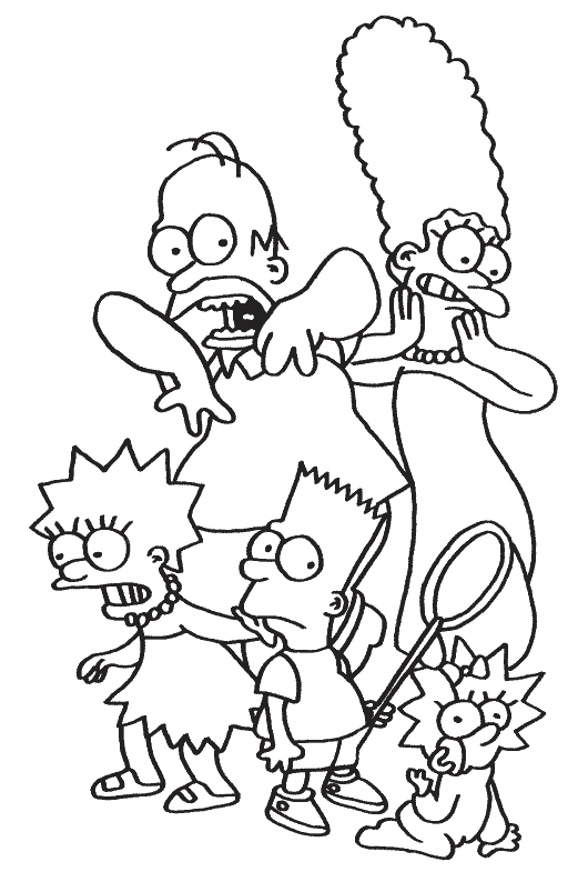 Character Coloring Pages 6