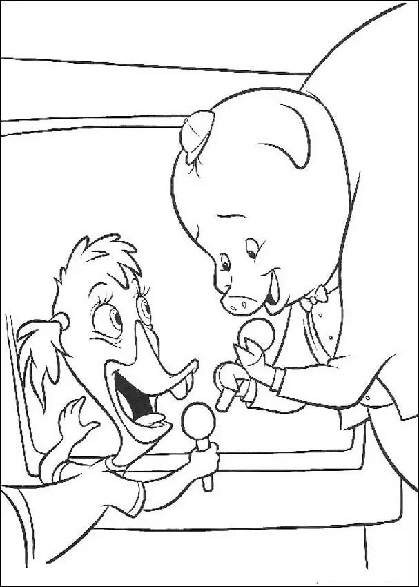 Chicken Little Kids Coloring Pages 2