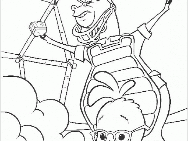 Chicken Little Kids Coloring Pages 7
