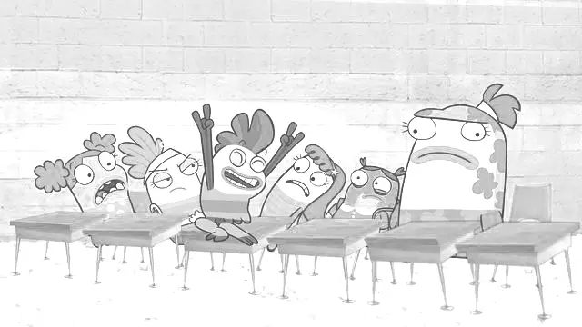 Fish Hooks Kids Coloring Pages 4