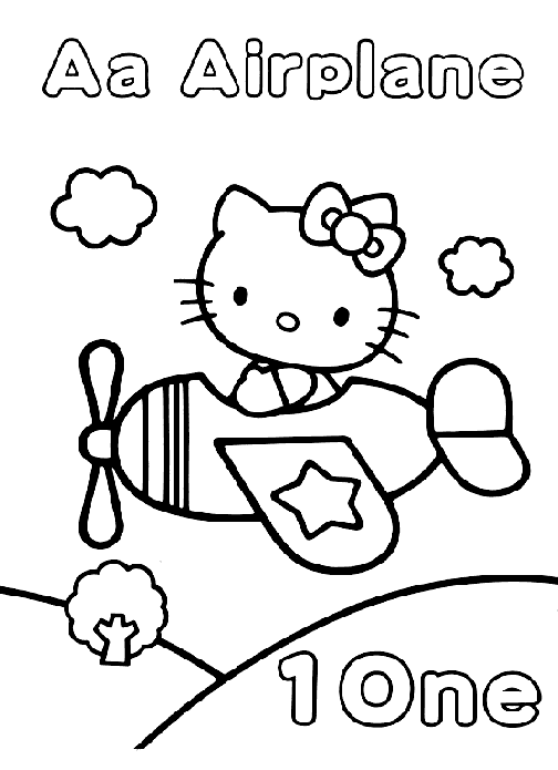 Hello Kitty Coloring Pages 5