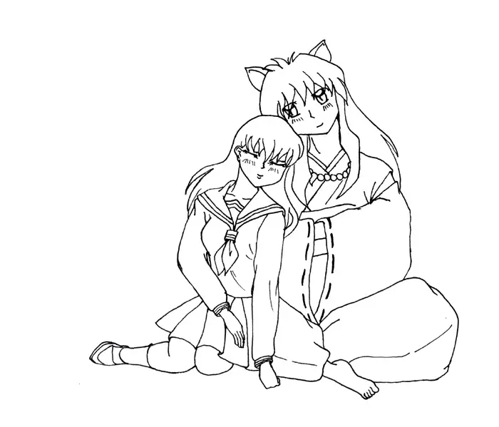 Inuyasha The Final Act Kids Coloring Pages 6