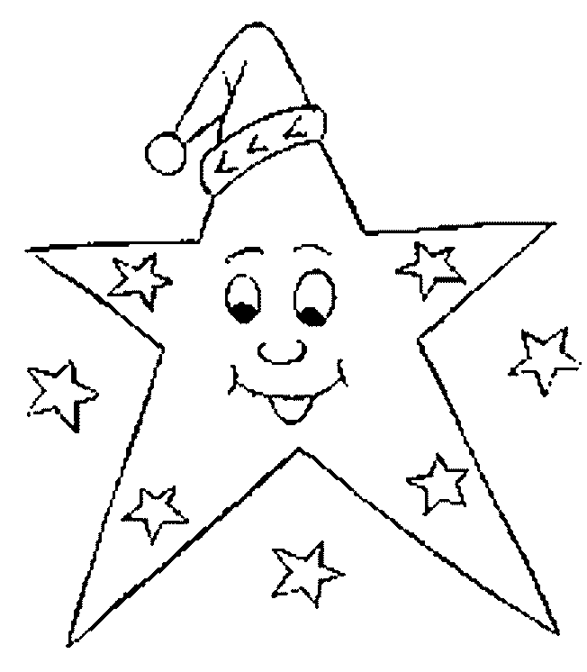 Star Coloring Pages 3